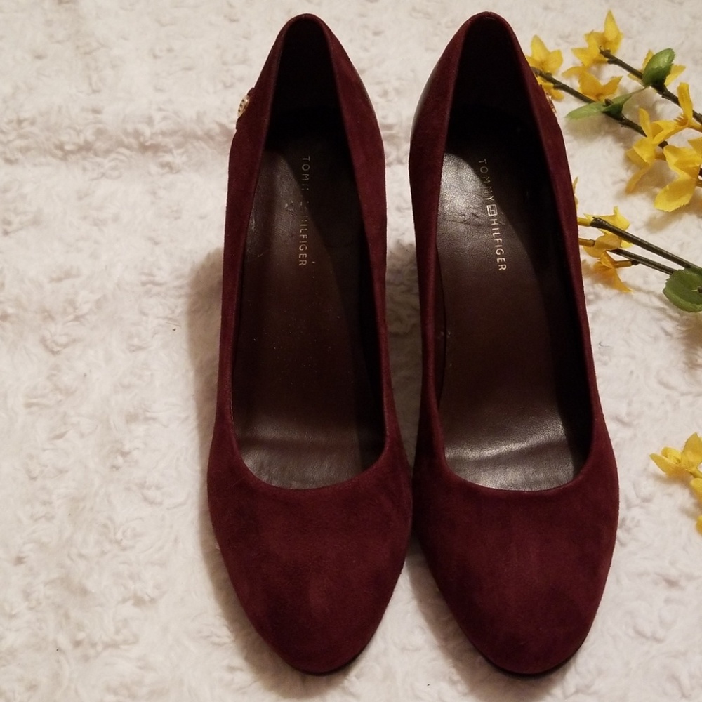 Tommy Hilfiger Square Heels